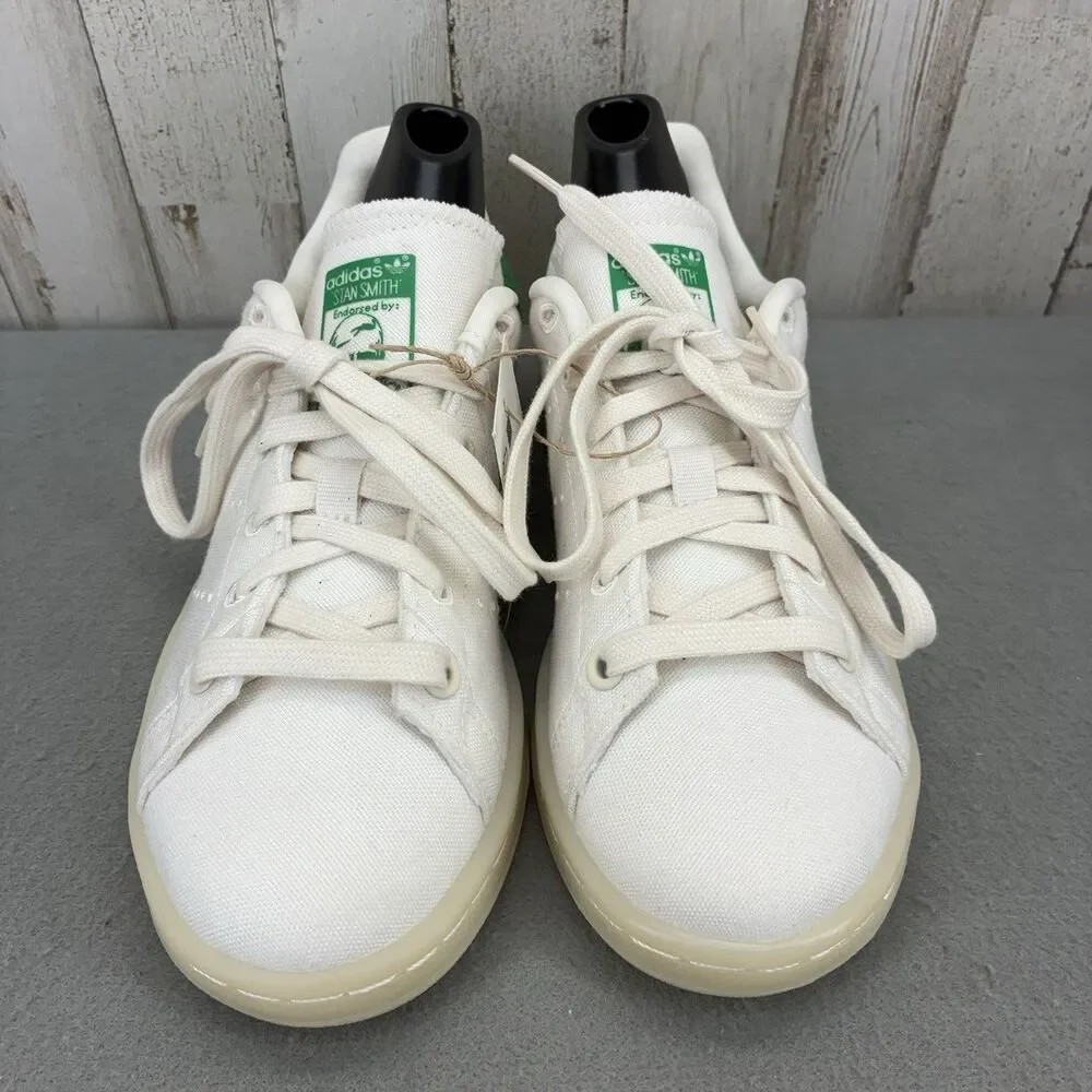 Adidas Stan Smith Primeblue Shoes Cloud White Green Size 4 Men's NWOB
